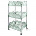 CARRELLO DOLLY VERDE SHABBY (3pz)